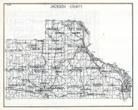 Jackson County Map, Iowa State Atlas 1930c